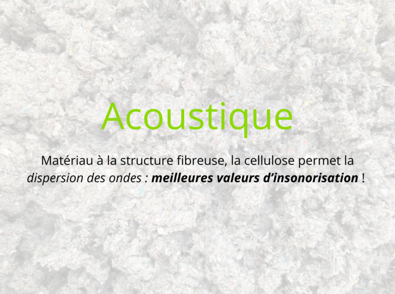 Avantages de l'isolation biosourcée à la cellulose