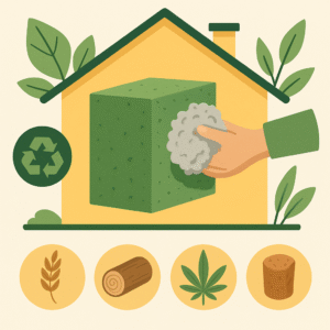 Top 5 des isolants biosourcés pour une rénovation verte